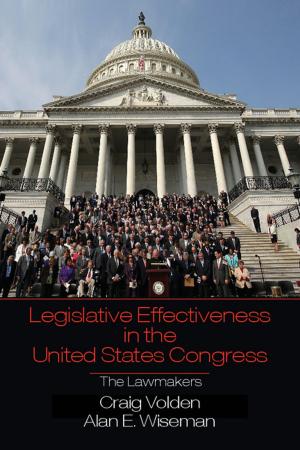 Cover of the book Legislative Effectiveness in the United States Congress by Tarquam McKenna, Dr Marcelle Cacciattolo, Dr Mark Vicars