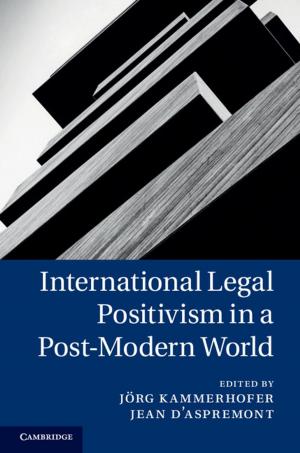 Cover of the book International Legal Positivism in a Post-Modern World by Jennifer Wellington