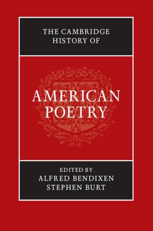 Cover of the book The Cambridge History of American Poetry by Eva Duran Eppler, Gabriel Ozón