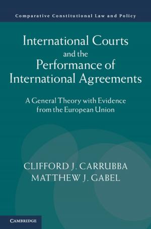 Cover of the book International Courts and the Performance of International Agreements by Rosa Carmen Rascón Gasca, Jorge Fernández Ruiz