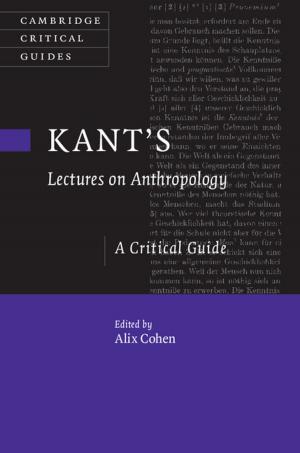 Cover of the book Kant's Lectures on Anthropology by Anatoliy Malyarenko, Martin Ostoja-Starzewski