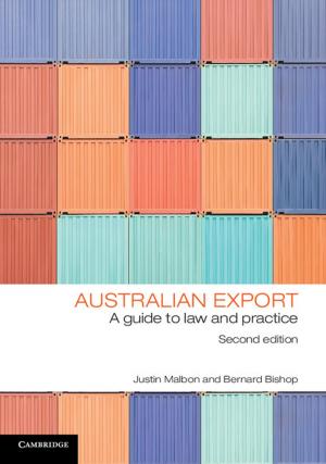 Cover of the book Australian Export by Professor Roger W. Schmenner