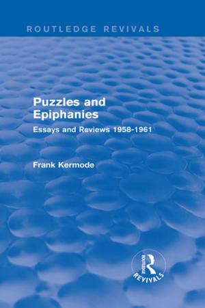 Cover of the book Puzzles and Epiphanies (Routledge Revivals) by Elizabeth Dobler, Denise Johnson, Thomas DeVere Wolsey