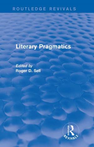 bigCover of the book Literary Pragmatics (Routledge Revivals) by 