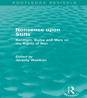 Cover of the book Nonsense upon Stilts (Routledge Revivals) by John Hannigan