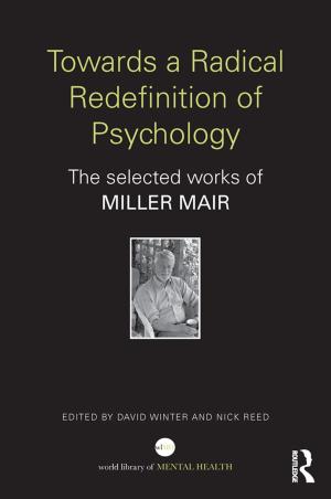 Cover of the book Towards a Radical Redefinition of Psychology by Elina Paunio