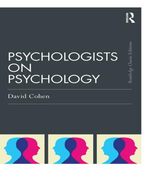 Cover of the book Psychologists on Psychology (Classic Edition) by Catherine T. Ingraham