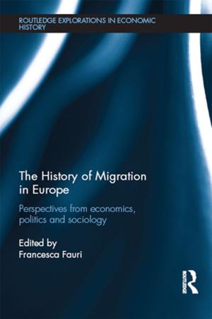 Cover of the book The History of Migration in Europe by Frank Hoffmann, Jack M. Dempsey, Martin J Manning