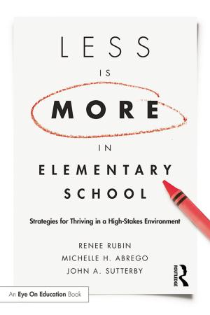 Cover of the book Less Is More in Elementary School by Mhairi McVicar