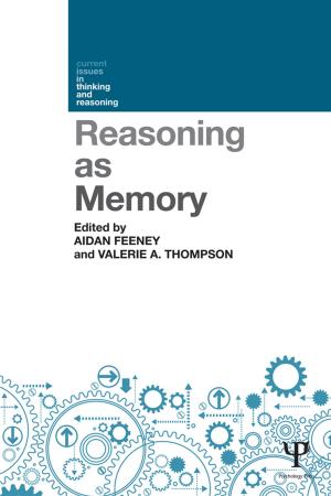 Cover of the book Reasoning as Memory by HELEN CUMMINS
