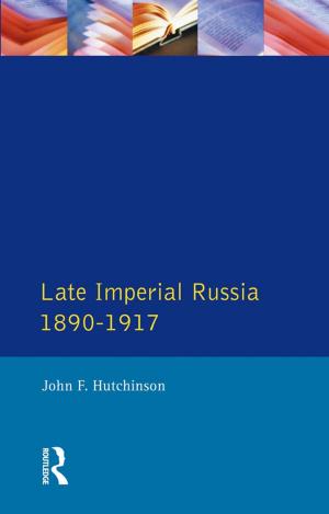 Book cover of Late Imperial Russia, 1890-1917