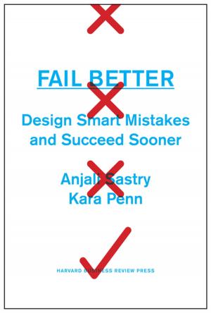 Cover of the book Fail Better by Harvard Business Review