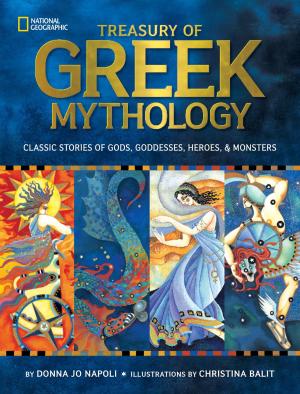 Book cover of Treasury of Greek Mythology