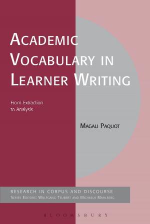 Cover of the book Academic Vocabulary in Learner Writing by Professor Martin Pugh