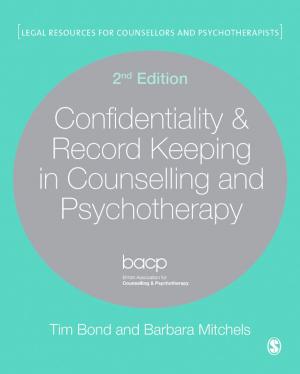 Cover of Confidentiality & Record Keeping in Counselling & Psychotherapy