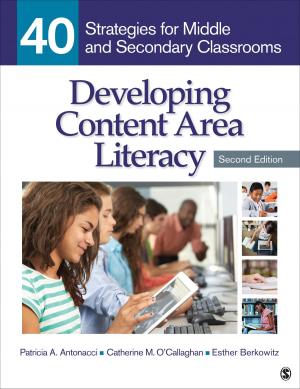Cover of the book Developing Content Area Literacy by Jay D. Friedenberg, Dr. Gordon W. Silverman