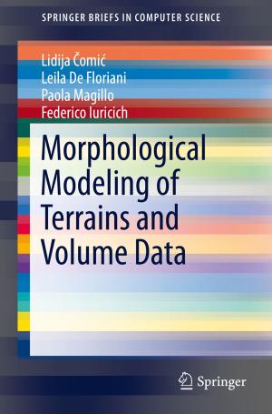 Book cover of Morphological Modeling of Terrains and Volume Data