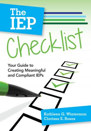 Cover of the book The IEP Checklist by Mary E. Morningstar, Ph.D., Elizabeth Clavenna-Deane, Ph.D.