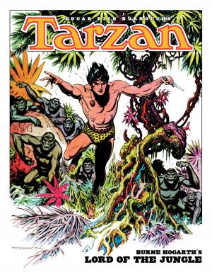 Cover of the book Edgar Rice Burroughs' Tarzan: Burne Hogarth's Lord of the Jungle by Gene Luen Yang, Dave Scheidt, Sara Goetter, Ron Koertge