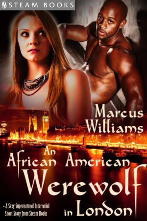 Book cover of An African American Werewolf in London - A Sexy Supernatural Interracial Short Story from Steam Books