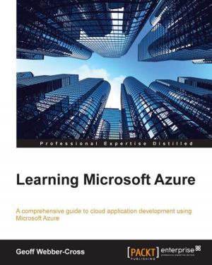 Cover of the book Learning Microsoft Azure by Saurabh K. Gupta