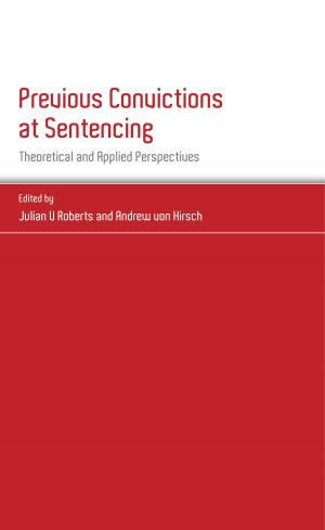 Cover of the book Previous Convictions at Sentencing by Prof. Guy Standing