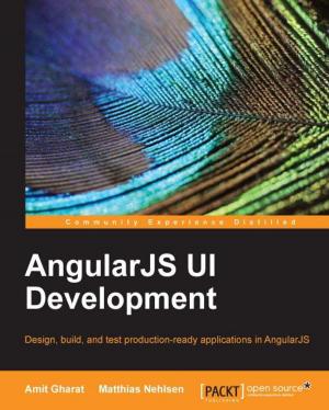 Cover of the book AngularJS UI Development by Tomcy John
