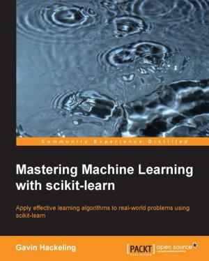 Book cover of Mastering Machine Learning with scikit-learn