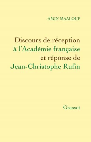 Cover of the book Discours de réception à l'Académie Française by Patrick Barbier