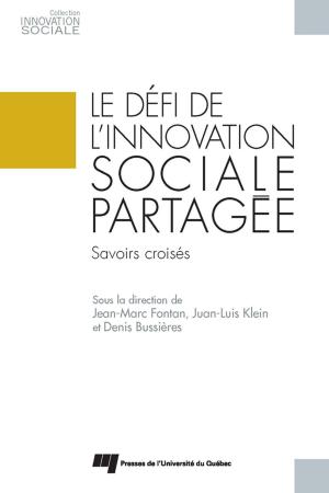 Book cover of Le défi de l'innovation sociale partagée