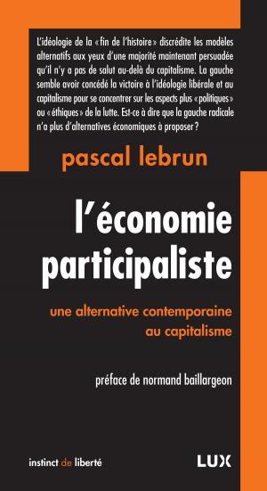 Cover of the book L'économie participaliste by Jean-François Nadeau