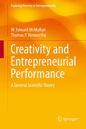 Cover of the book Creativity and Entrepreneurial Performance by Dhanasekharan Natarajan