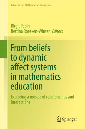 bigCover of the book From beliefs to dynamic affect systems in mathematics education by 