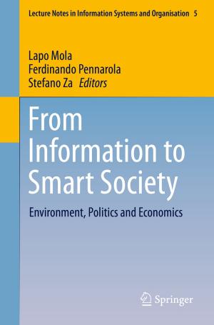 Cover of the book From Information to Smart Society by Harun Badakhshi