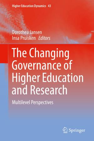 Cover of the book The Changing Governance of Higher Education and Research by 