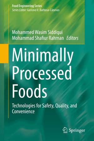 Cover of the book Minimally Processed Foods by Madina Tlostanova