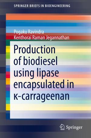 Cover of the book Production of biodiesel using lipase encapsulated in κ-carrageenan by Rubin Gulaboski, Fritz Scholz, Uwe Schröder, Antonio Doménech-Carbó