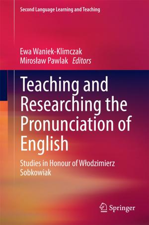 Cover of the book Teaching and Researching the Pronunciation of English by Jennifer Hyndman, J. B. Nation