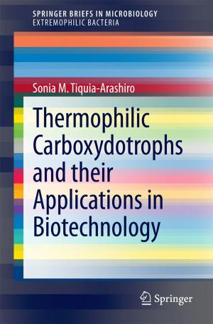 Cover of the book Thermophilic Carboxydotrophs and their Applications in Biotechnology by Dmitry Gubanov, Nikolai Korgin, Dmitry Novikov, Alexander Raikov