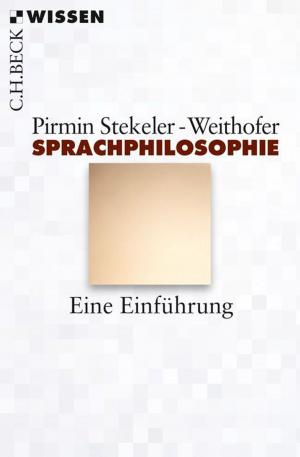 Cover of the book Sprachphilosophie by Monika Gronke