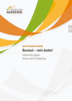 Cover of the book Burnout - nein danke! by Brett Bevell
