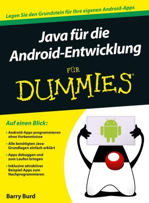 Cover of the book Java für die Android-Entwicklung für Dummies by Jeremy S. Hyman, Jeffrey Durso-Finley, Jonah T. Hyman, Lynn F. Jacobs