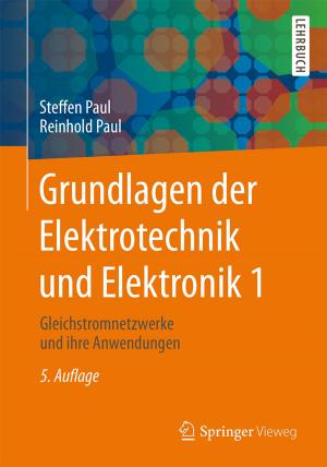 Cover of Grundlagen der Elektrotechnik und Elektronik 1