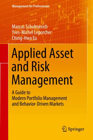 Cover of the book Applied Asset and Risk Management by D. Bunjes, Berno Heymer, W. Friedrich