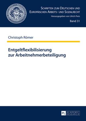 Cover of the book Entgeltflexibilisierung zur Arbeitnehmerbeteiligung by Enisa Pliska