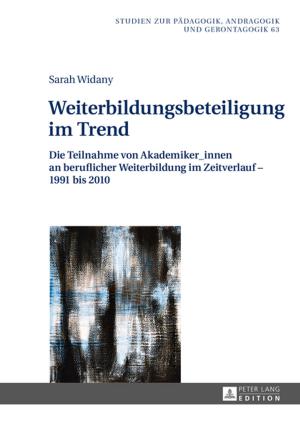 Cover of the book Weiterbildungsbeteiligung im Trend by Jaime Céspedes Gallego