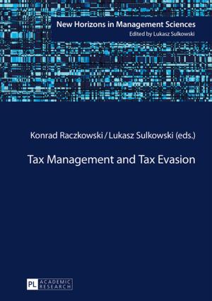 Cover of the book Tax Management and Tax Evasion by Mark Slatter