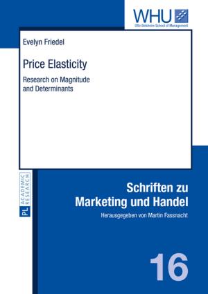 Cover of the book Price Elasticity by Viktória Dabóczi