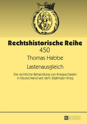 Cover of the book Lastenausgleich by Renata von Pückler
