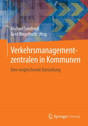 Cover of the book Verkehrsmanagementzentralen in Kommunen by Jutta Micholka-Metsch, Marc-Christopher Metsch